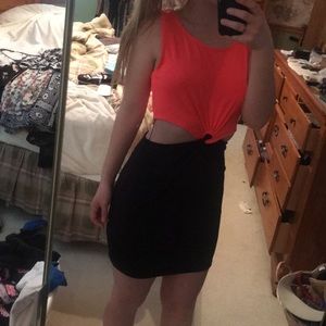 Adorable cut out dress